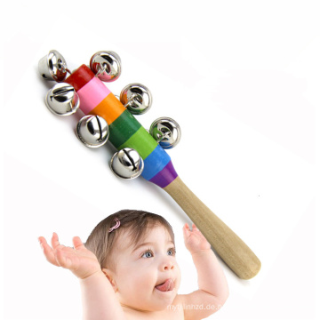 FQ Marke lustige pädagogische Spielzeug China Lärm Maker Kinder Holz Baby Rassel Spielzeug